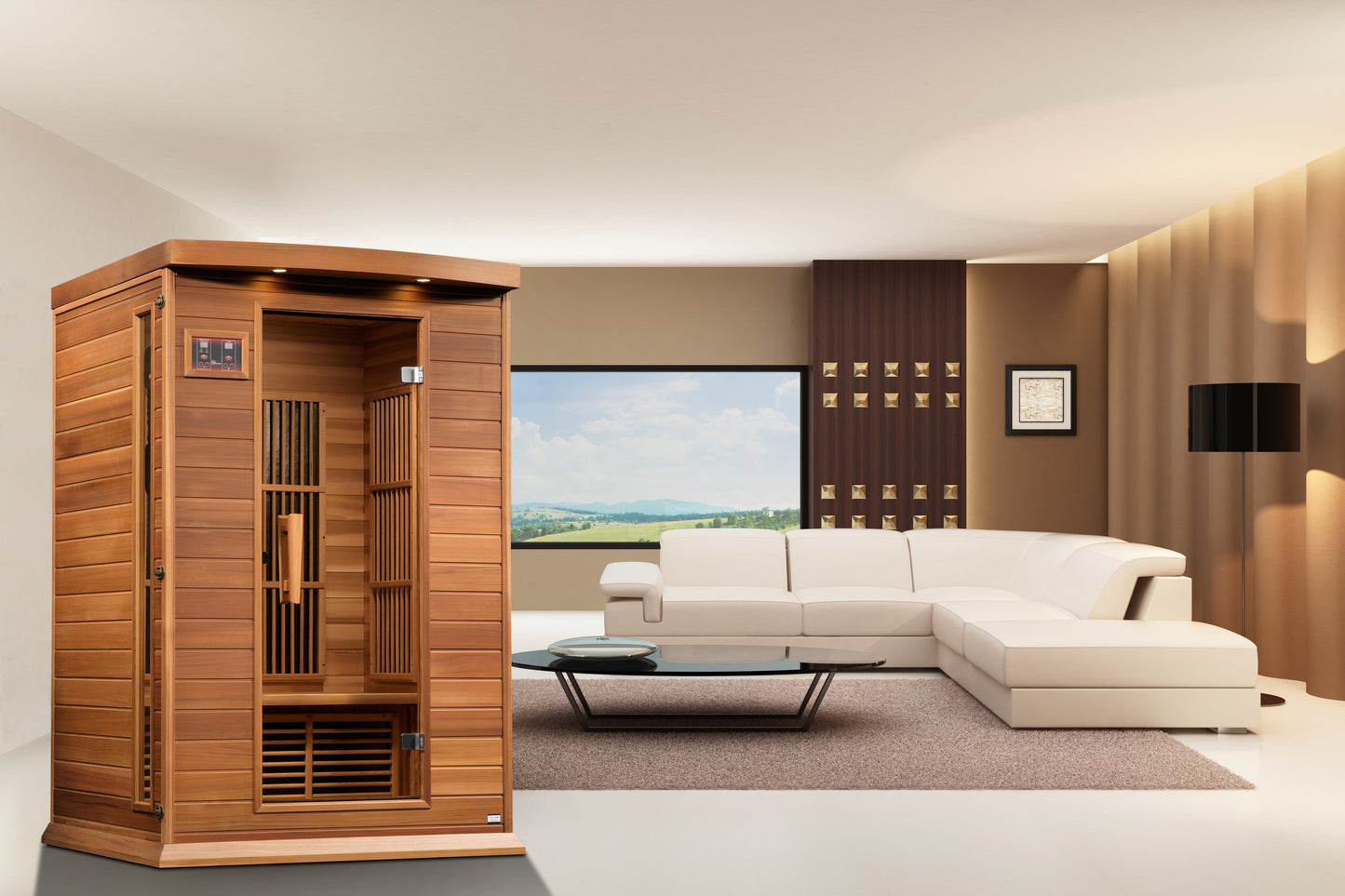Luxella designs 3-Person Low EMF FAR Infrared Sauna-Luxella designs-HQ Sauna