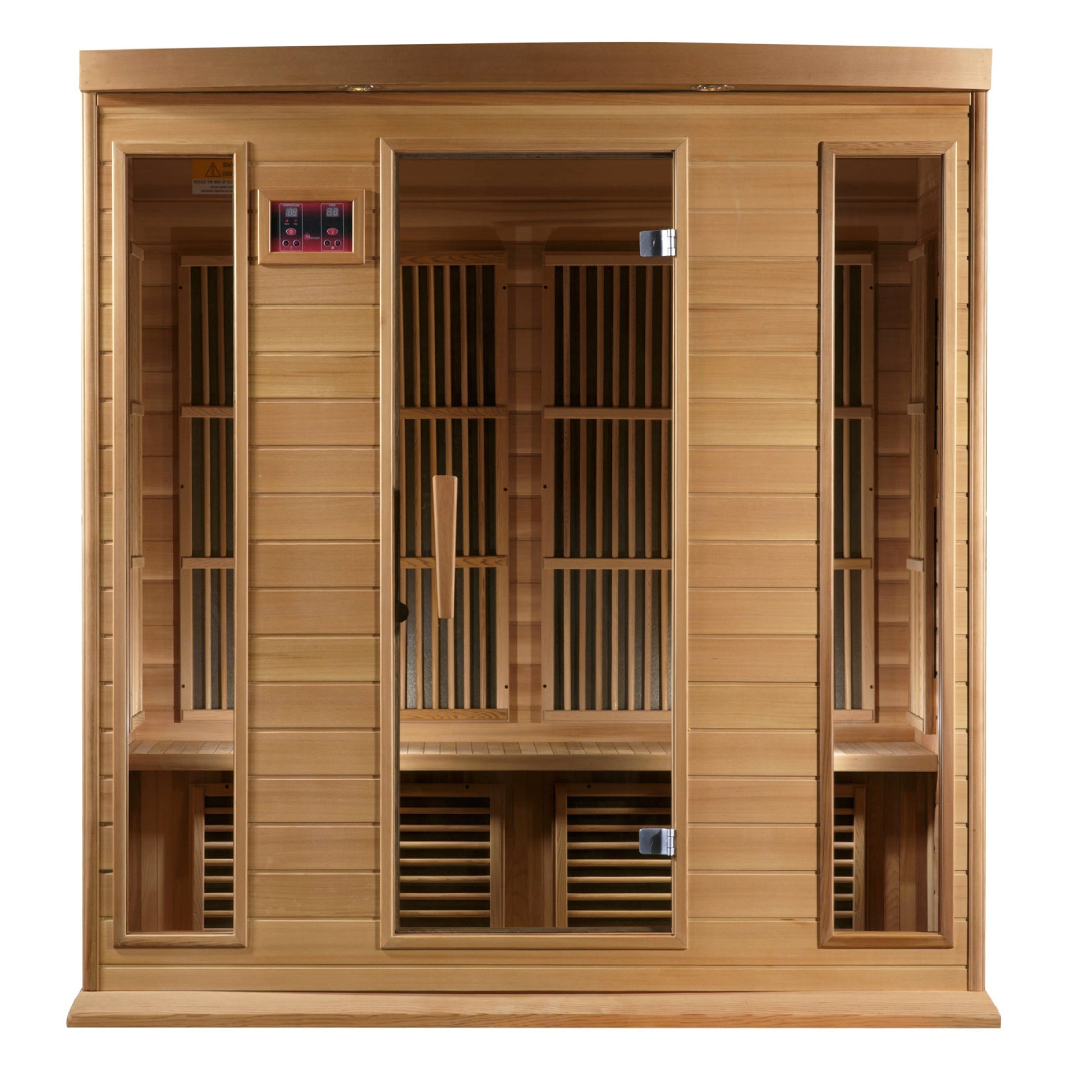 Luxella designs 4-Person Low EMF FAR Infrared Sauna-Luxella designs -HQ Sauna